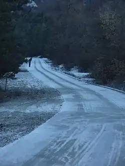 Route du futur gelée