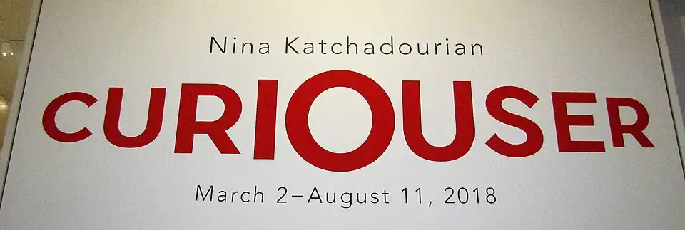 Curiouser, exposition de Nina Katchadourian au BYU Museum of Art, Université Brigham Young.