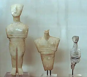 Figurines cycladiques, 2800-2200 av. J.-C.