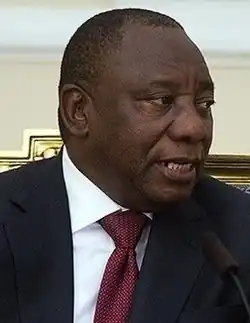 Afrique du SudCyril Ramaphosa, président
