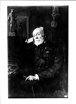 Portrait d'Antoine-Marie Chenavard (1882), musée des beaux-arts de Lyon.