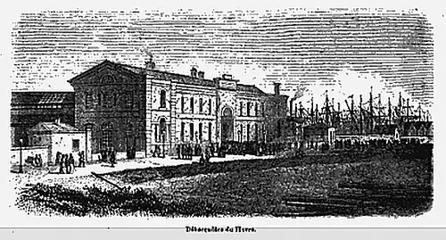 Le Havre marchandises.