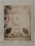 Ancien décor du plafond attribué à Audran, photographié vers 1908.