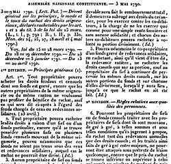 Description de l'image Décret du 3-9 mai 1790.jpg.