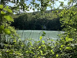 Le défilé vu depuis la rive droite.