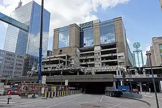 Démolition en cours (17 mai 2023).