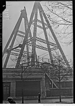 Fin du démontage, avril 1922.