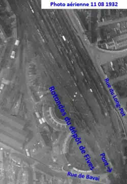 Photo aérienne de 1932