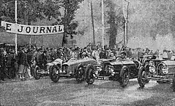 Départ du Bol d'or en 1934