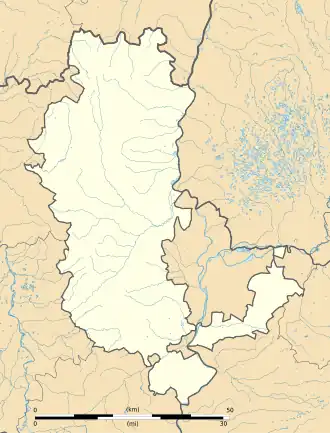 voir sur la carte du Rhône