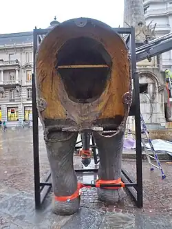 Intérieur de l'éléphant sud-ouest.