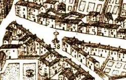 Le temple de Villegoudou (n°38) en 1674