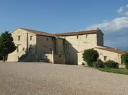 Détails de la bastide de Brauch, côté ouest.