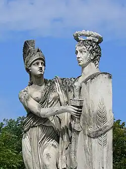 Fontaine Desaix à Paris (de 1803 à 1906) puis à Riom (depuis 1906).