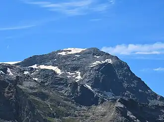 Le dôme des Sonnailles depuis le nord.