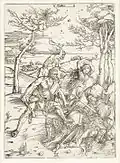 Albrecht Dürer, Hercule conquiert les Molionites (1496-1498)