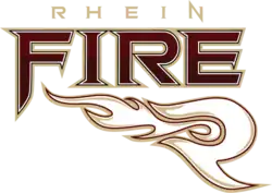 Description de l'image Düsseldorf Rhein Fire logo.png.