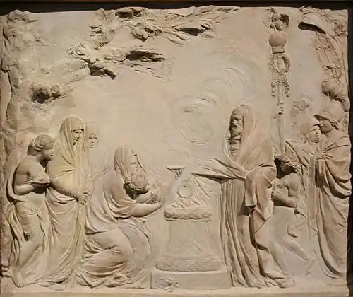 Consécration d'une jeune vestale en présence des déesses Minerve et Vesta (1786), musée des Beaux-Arts de Marseille.