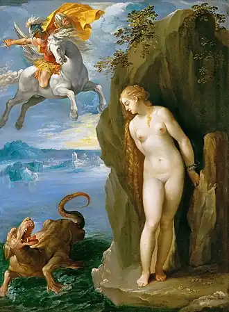 Persée et Andromède (1602)Musée d'histoire de l'art de Vienne.