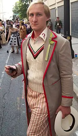 Cosplay du cinquième Docteur en 2011.