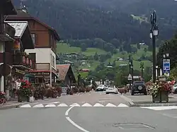 Ralentisseur à Combloux