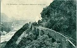 La ligne de la Mure, à l'époque de la traction vapeur.