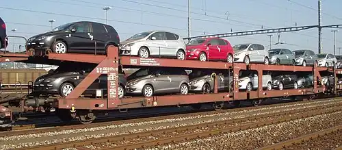 Wagon porte-automobiles