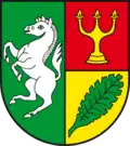 Blason de Hohenberg-Krusemark