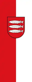 Drapeau de Hamm am Rhein