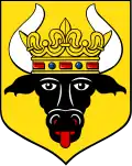 Blason de Krakow am See