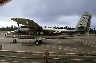 Un De Havilland Canada DHC-6-300 Twin Otter de :Grand Canyon Airlines&nbsp;(en), semblable à celui impliqué dans l'accident.