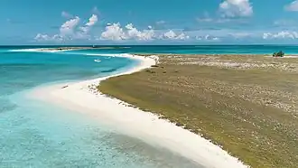 Plages de sable blanc de l'archipel de los Roques, dépendances fédérales
