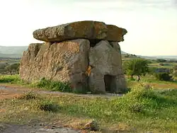 Le Dolmen de Sa Coveccada Sardaigne.