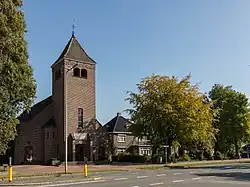 Daarle, église protestante.