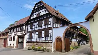 Ferme (XVIIIe), 99 rue du Couvent.