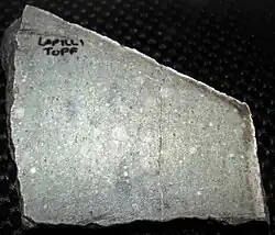 Meta-tuf-dacitique (Neoarchéen, Soudan Mine, Minnesota)