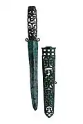 Dague en bronze avec fourreau, VIe – Ve siècle av. J.-C. British Museum.