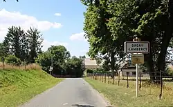 Entrée du village