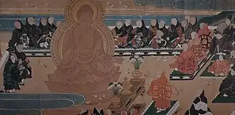 Légendes illustrées du Daibutsu (1536).