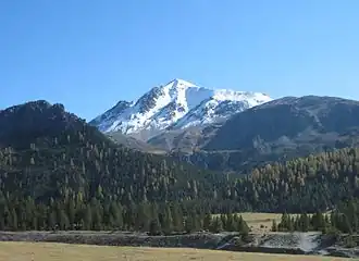 Vue depuis le nord-ouest.
