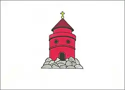 Drapeau de Dalešice