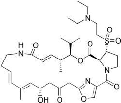 Image illustrative de l’article Quinupristine-dalfopristine