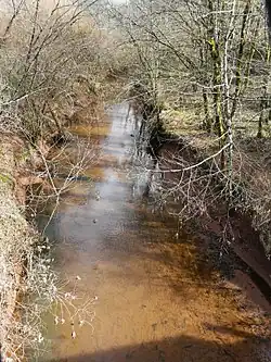 Le Dalon au lieu-dit les Montagnes.