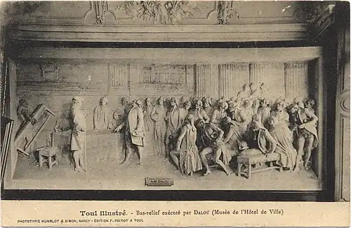 Le plâtre original au musée d'art et d'histoire de Toul (détruit en 1939).