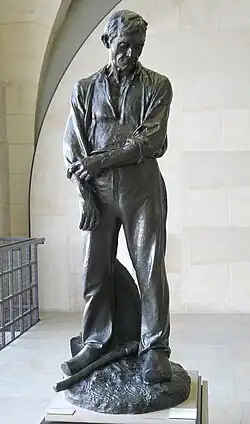Jules Dalou, Le Grand paysan, 1904.