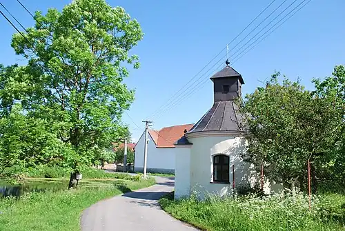 Chapelle à Damětice.