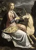 Femme à la licorne.