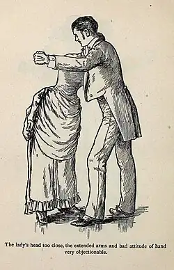 Illustration du manuel de Dodsworth, couple dansant.