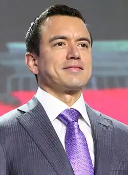 Daniel Noboa en 2024.