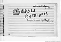 Image illustrative de l’article Danses gothiques